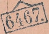 Bezirk stamp of type 1000-top