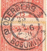 Image of the stamp type D12.